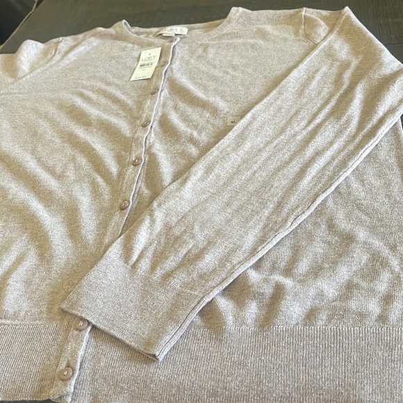 NWT LOFT TAN CARDIGAN SZ XL - Picture 3 of 4